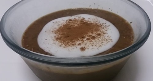 Cappuccino dessert Low Carb